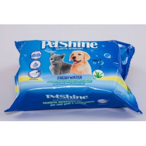 PETSHINE SALVIETTINE IGIENICHE FRESH WATER 40 PEZZI 